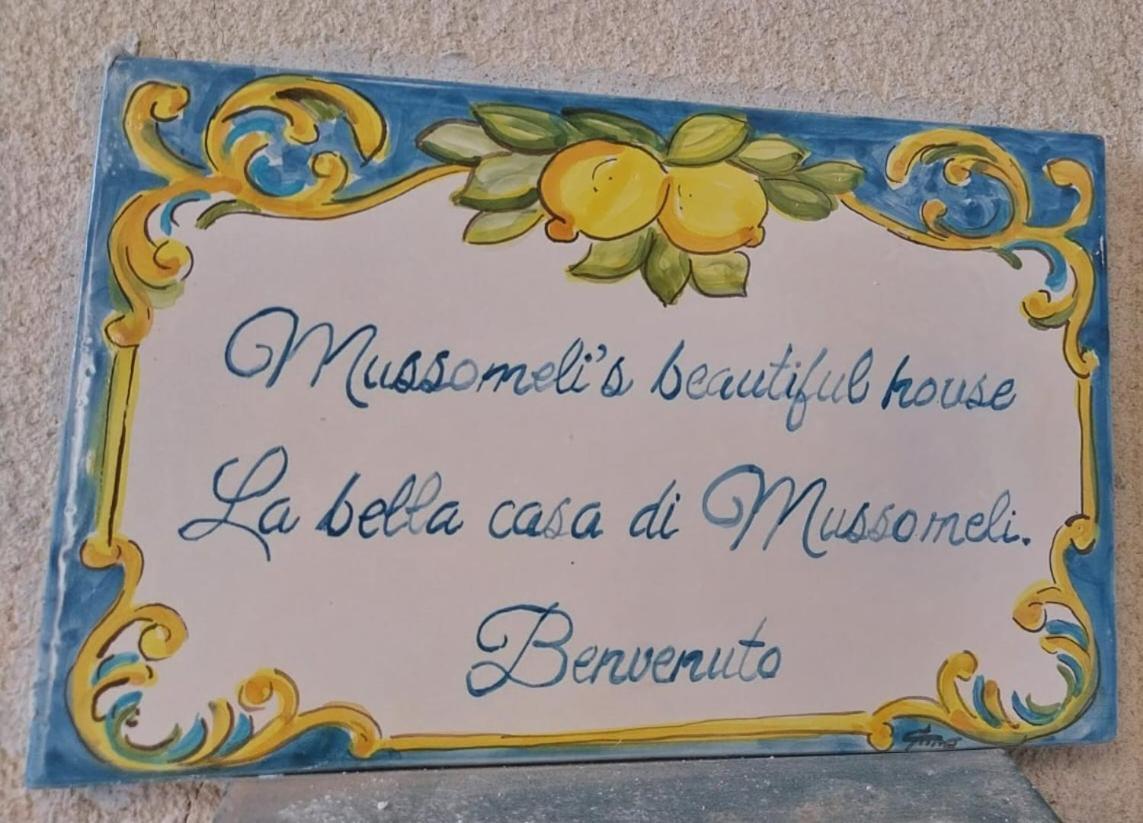 Mussomeli'S Beautiful House Apartment Exterior foto